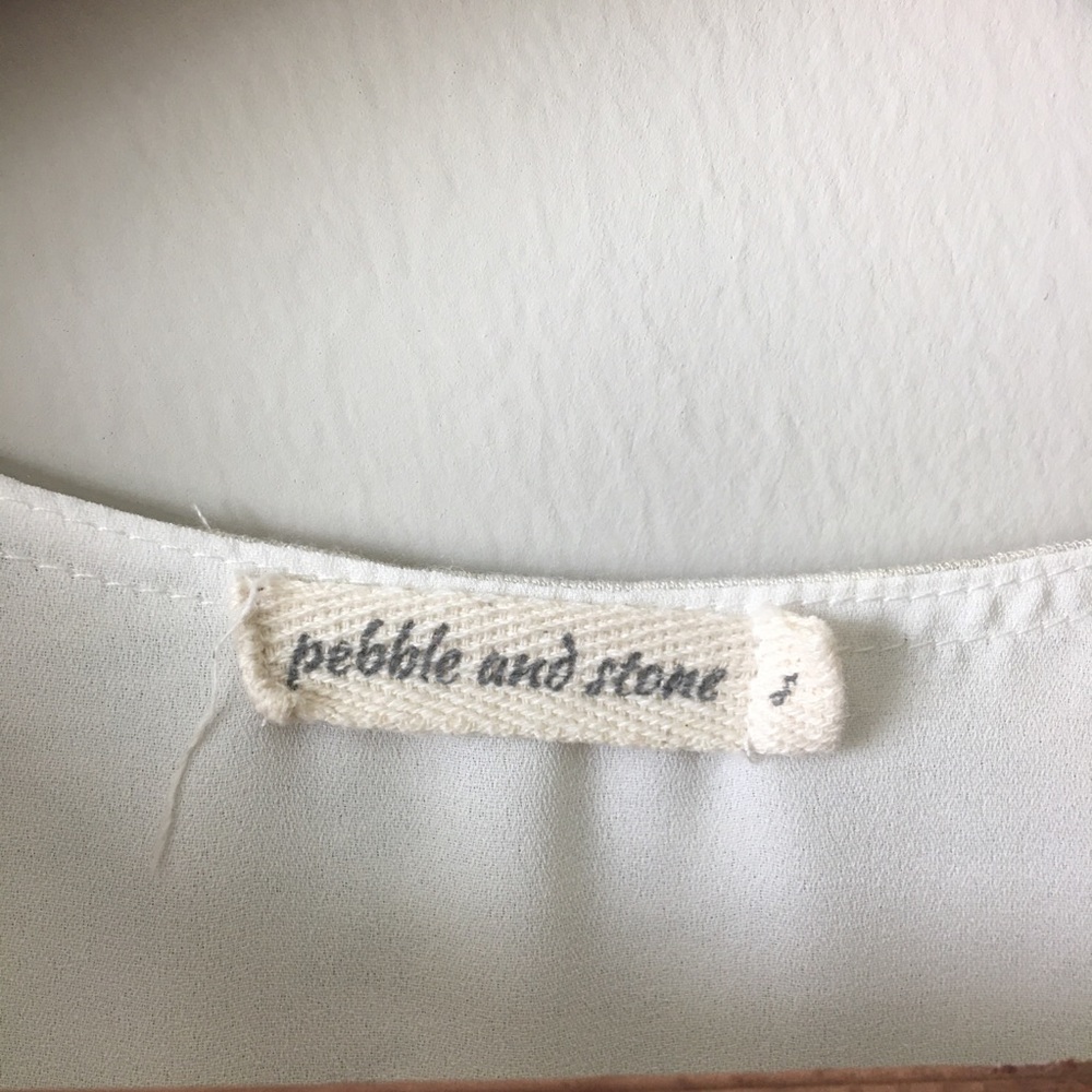 Pebble And Stone Layered Tunic Blouse - image 5